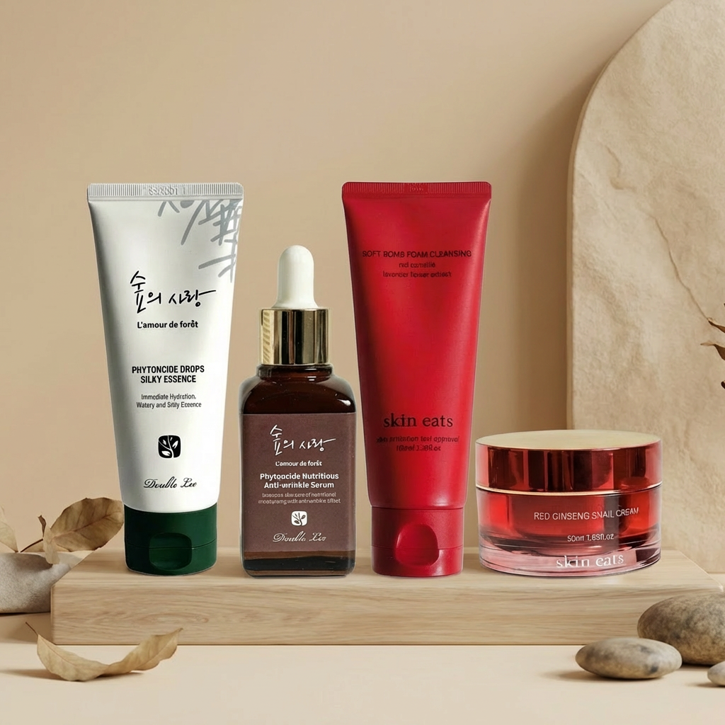 4 pasos. Una piel que no se ve tratada. Se ve real.