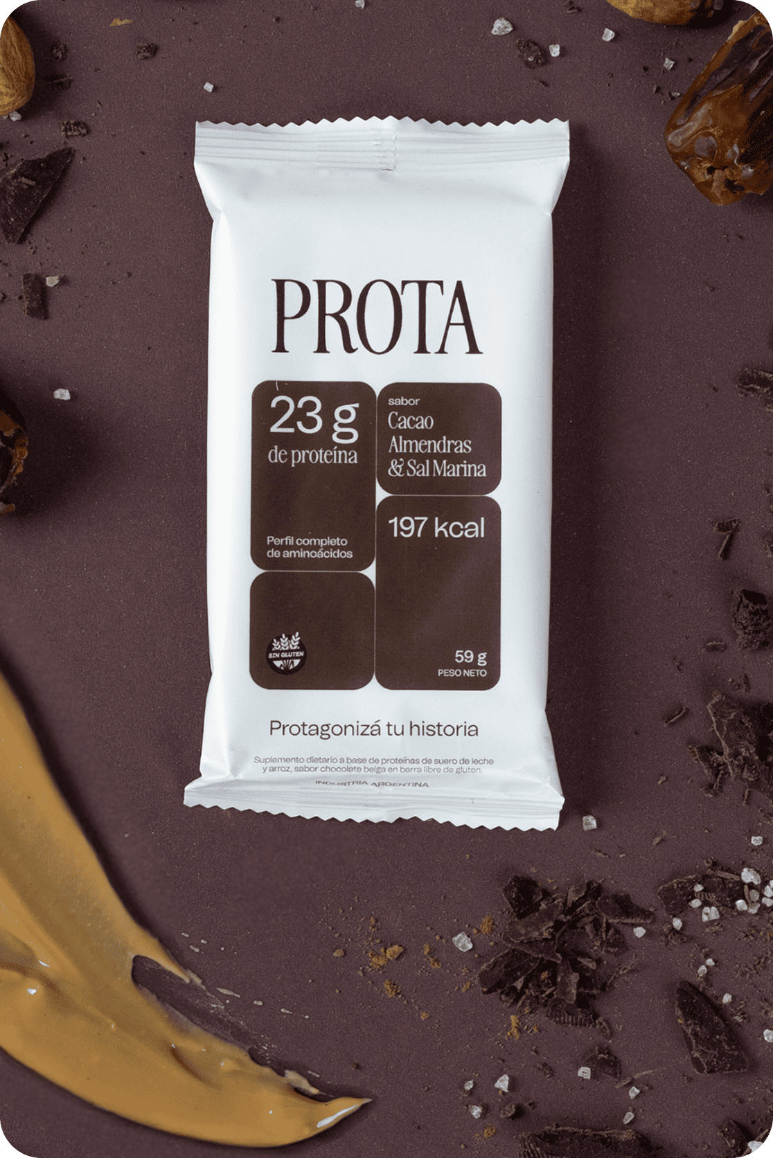 Cacao, Almendras & Sal Marina
