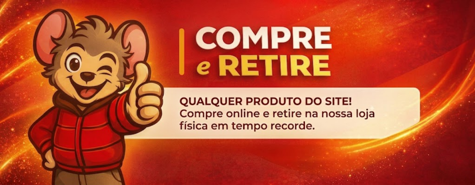 Compre e retire