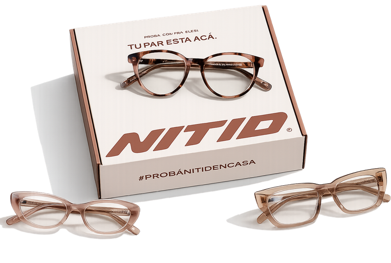 Caja NITID con armazones
