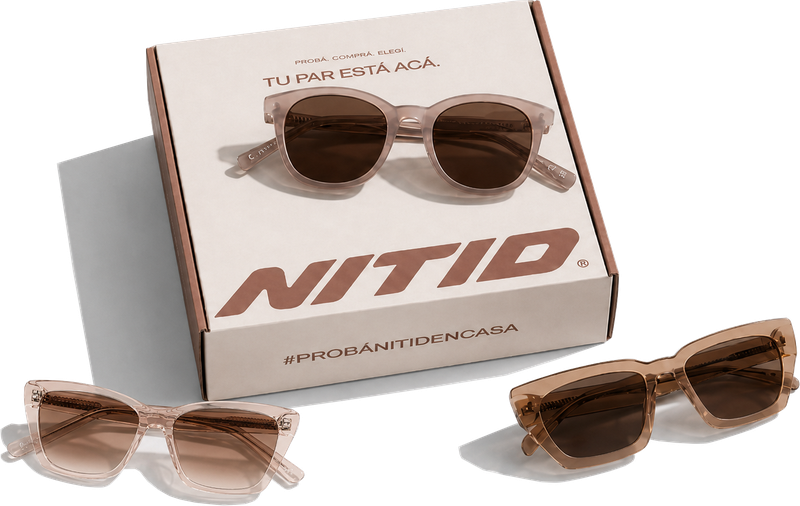 Caja NITID con lentes de sol