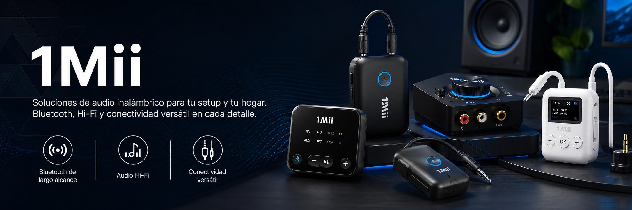 1Mii — Soluciones de audio inalámbrico Bluetooth y Hi-Fi