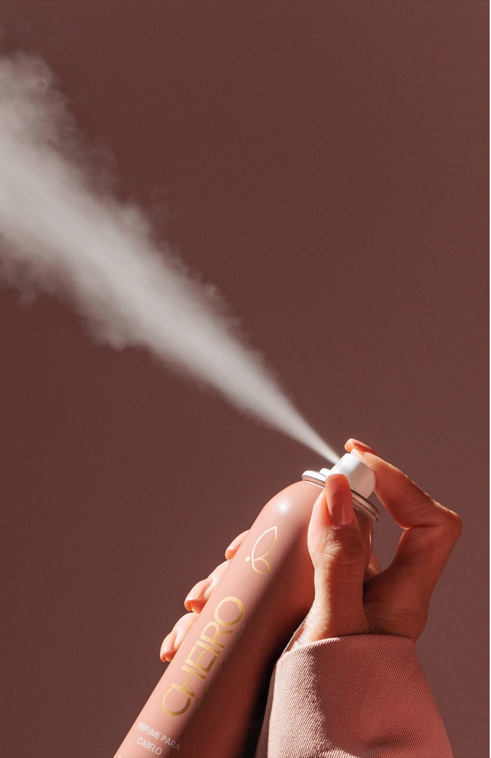 Potencializador de brilho perfumado