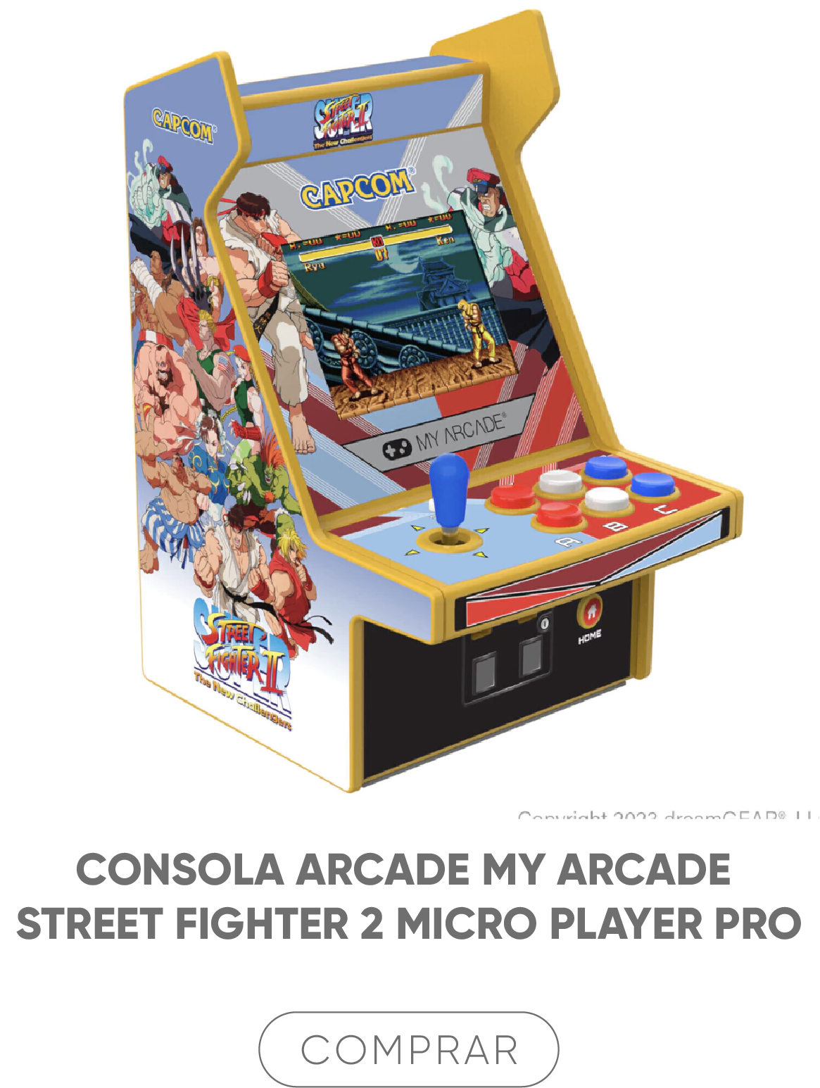 Street Fighter 2 Micro Player Pro
