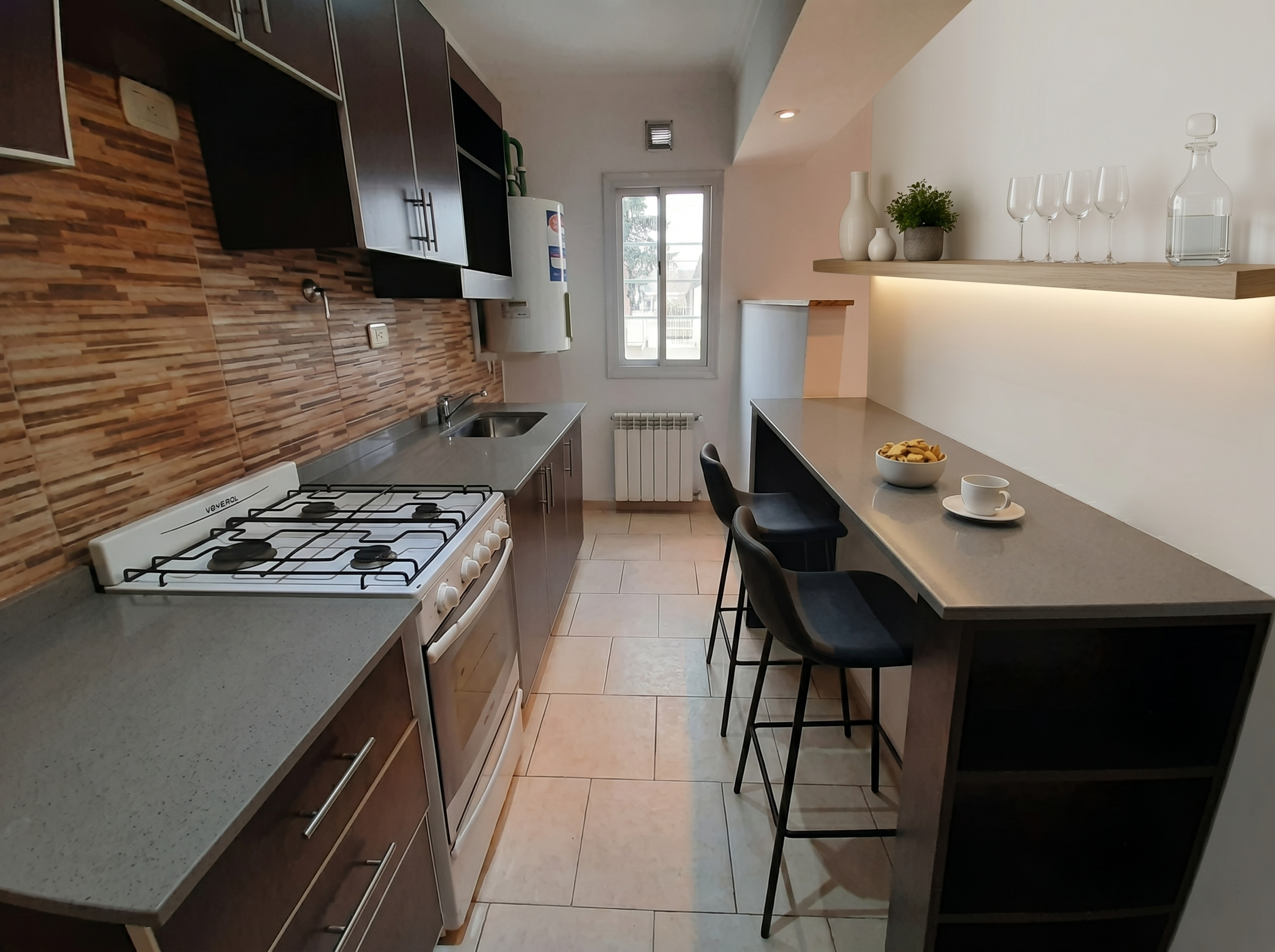 Cocina antes de la renovación