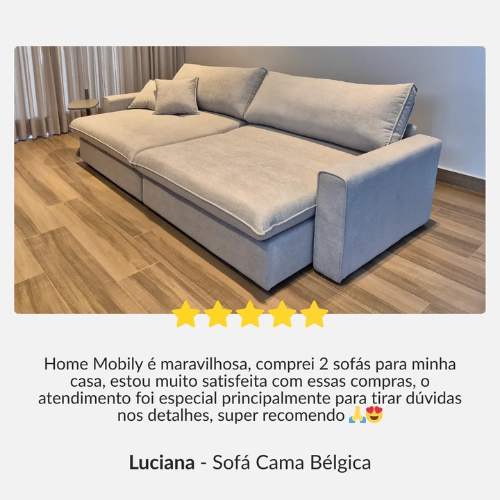 Depoimento Luciana - Sofá Bélgica
