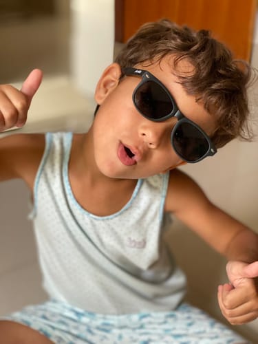 Cliente SunKids no Instagram