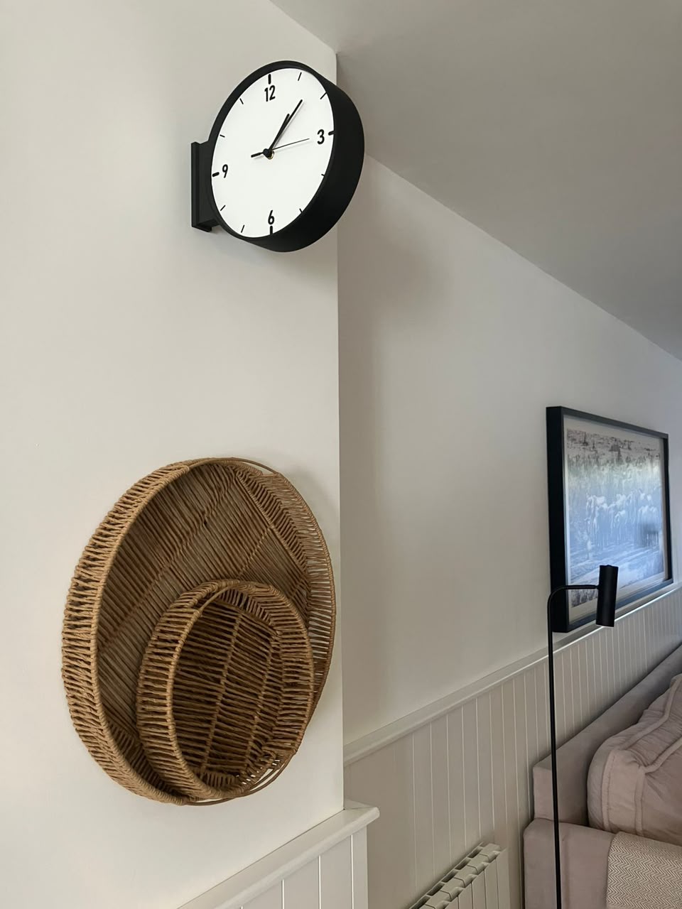 Reloj Doble Mukashi instalado en ambiente real