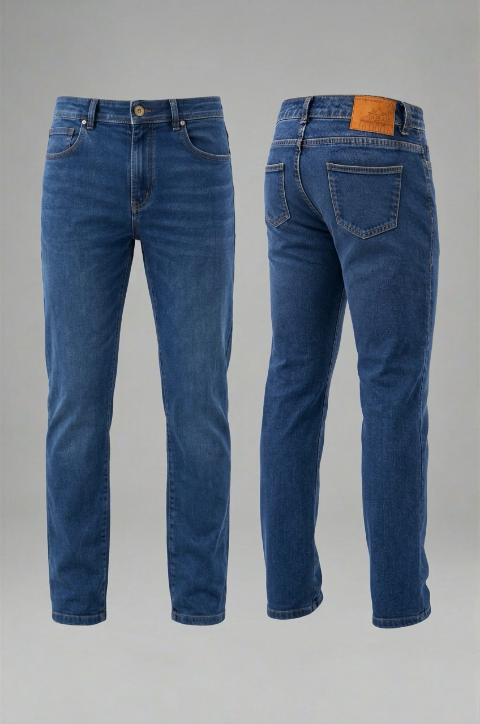 Kit 2 Calças Jeans