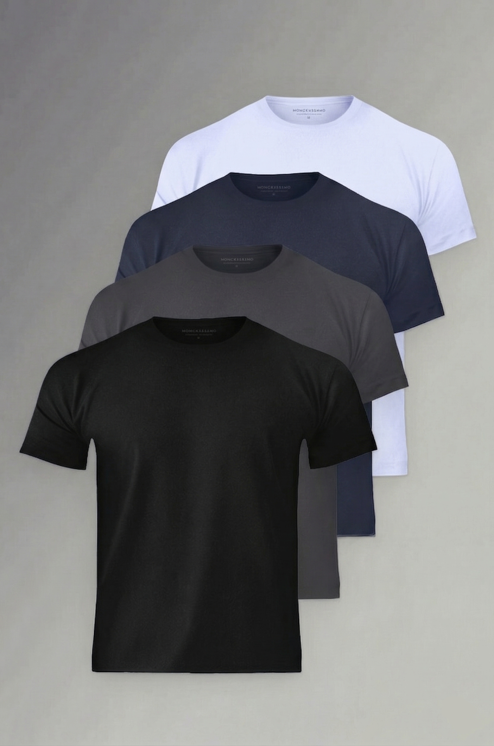 Kit 4 Camisetas Pima