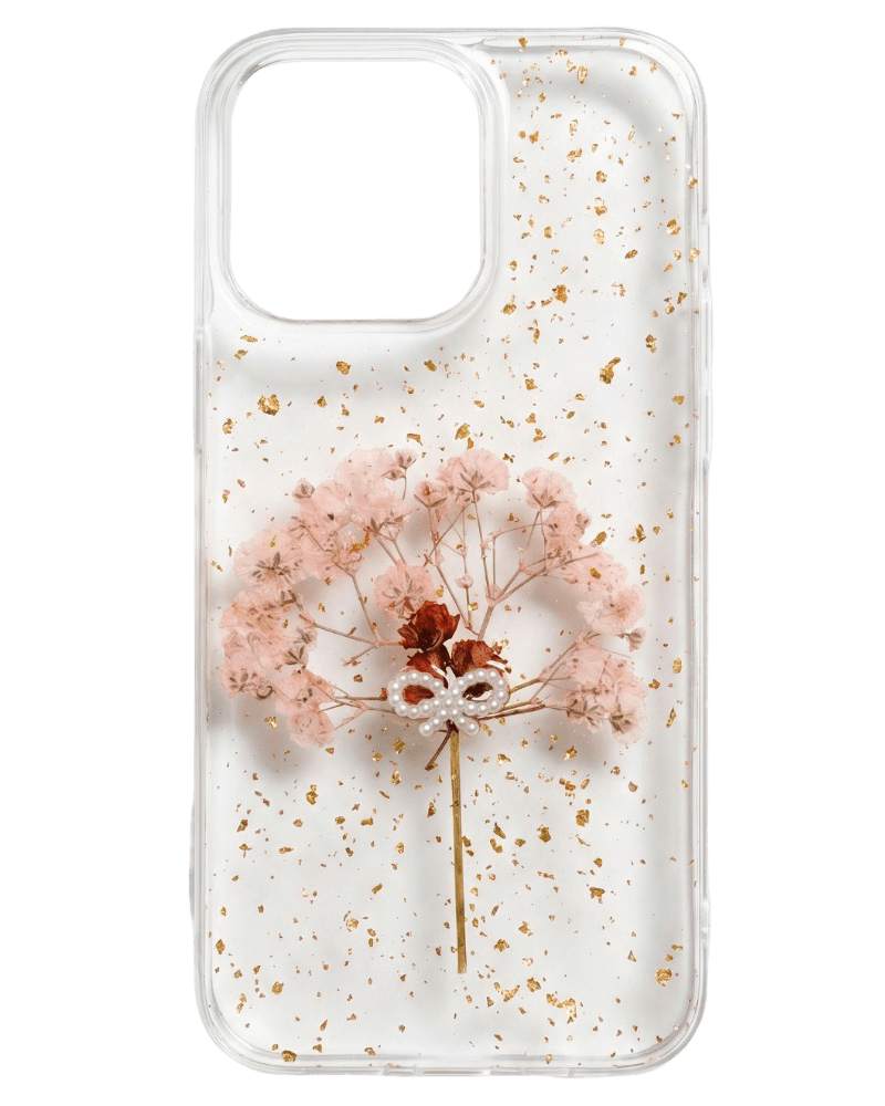 Cápsula Otoño — funda con flores reales prensadas