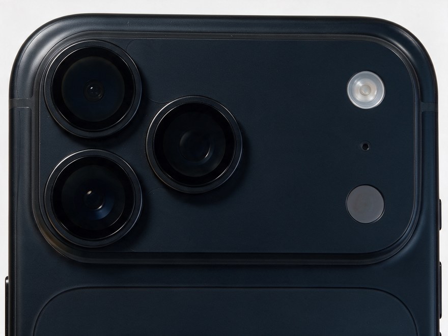 Pel&iacute;cula de c&acirc;mera Preto aplicada no iPhone