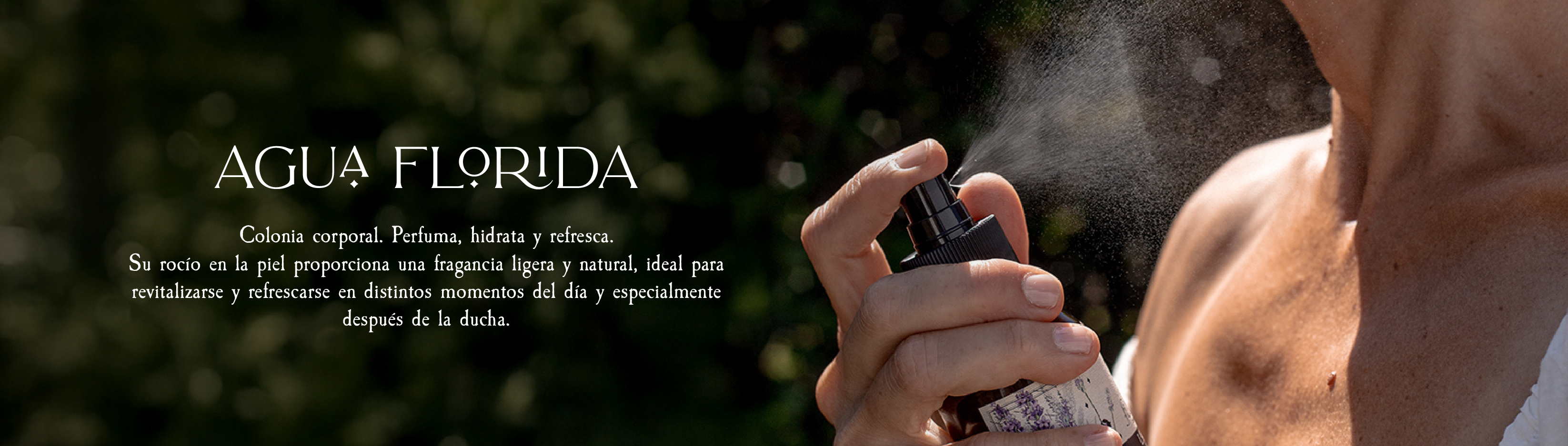 Banner de la categoría Agua Florida