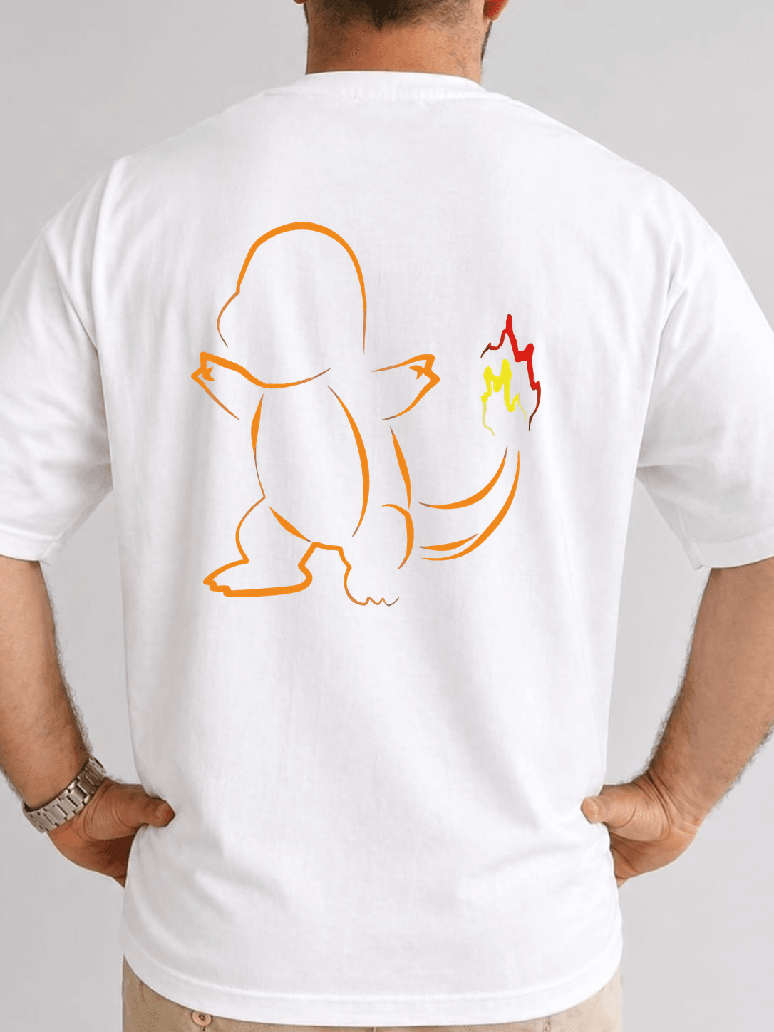 Pokémon · Charmander (espalda)