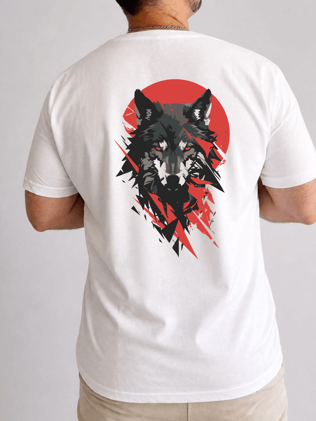 Lobo · Luna Roja (espalda)
