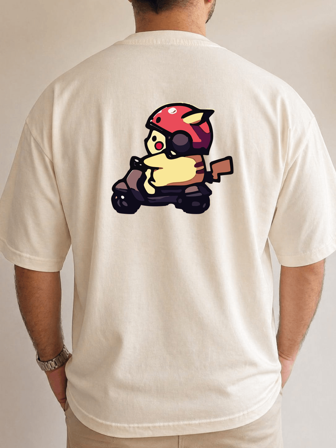 Pika · Moto (espalda)