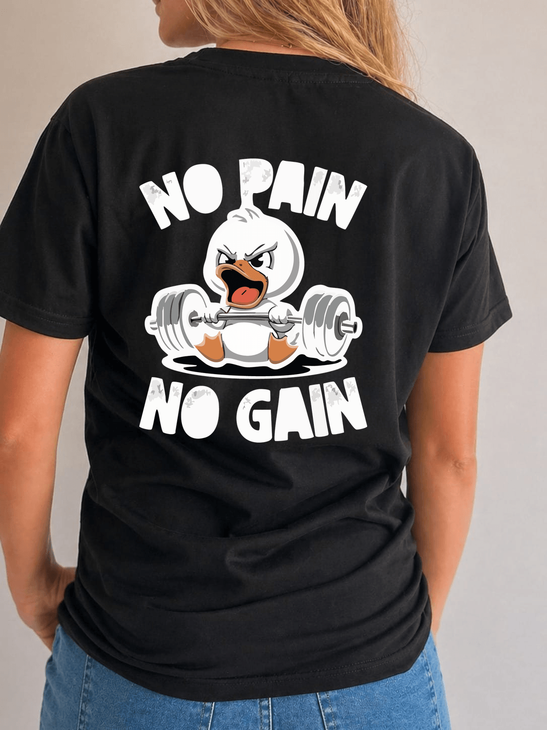 Pato · No Pain No Gain (espalda)
