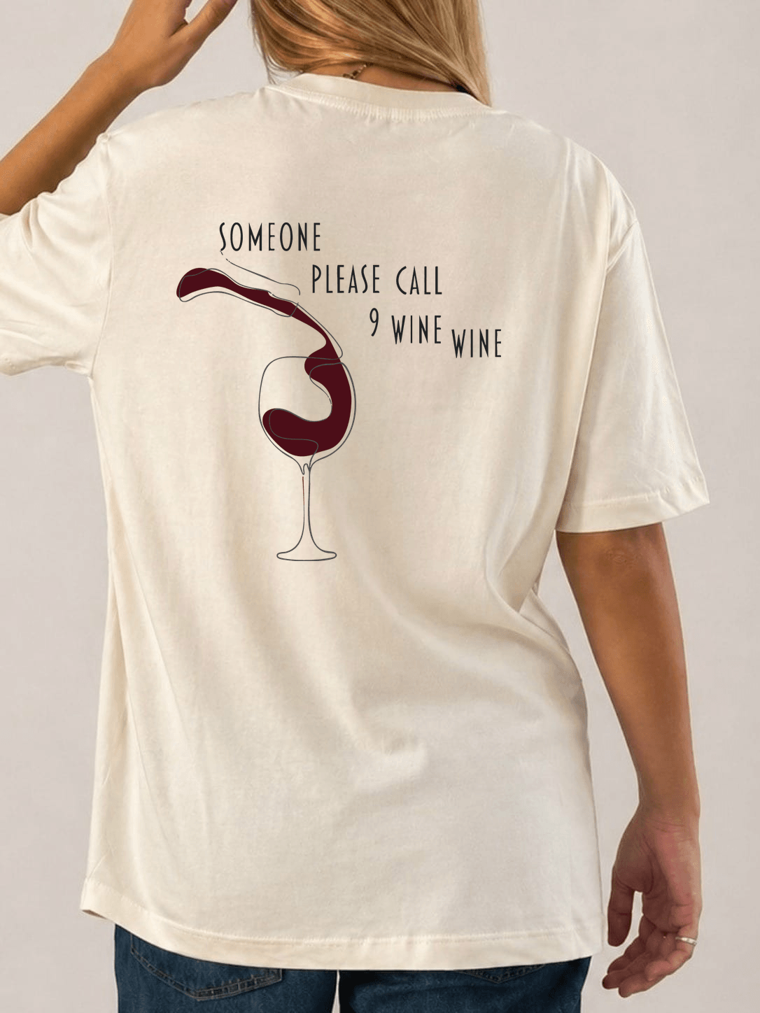 Call 9 Wine Wine (espalda)