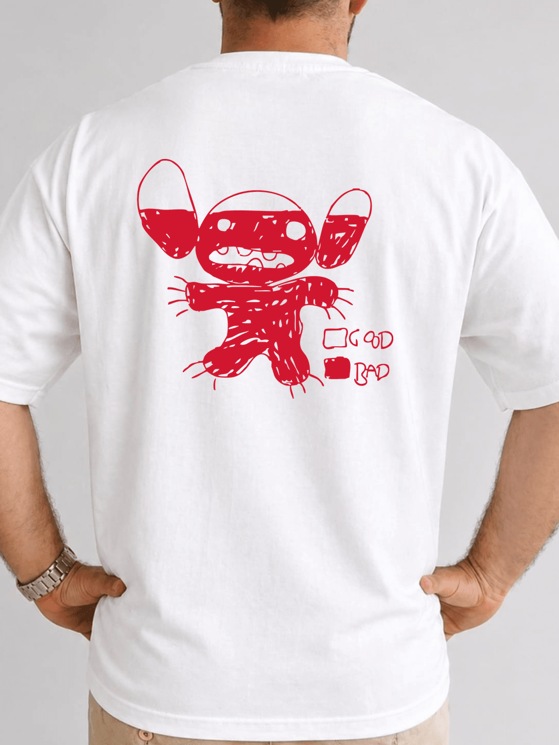 Stitch · Maldad (espalda)