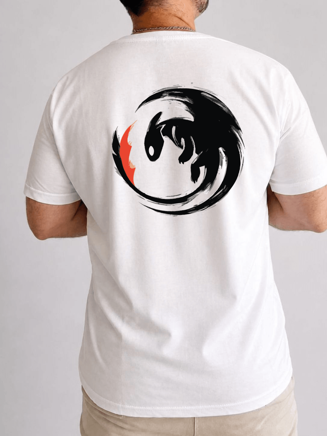 Cómo entrenar a tu dragón · Chimuelo (espalda)