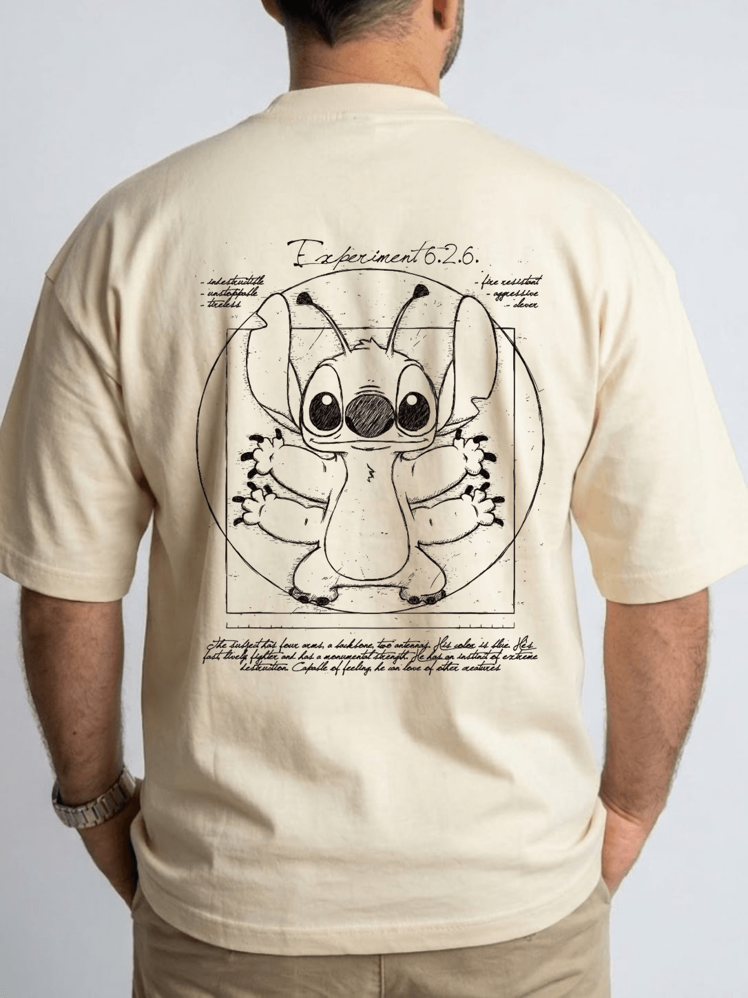 Stitch · Experimento 626 (espalda)