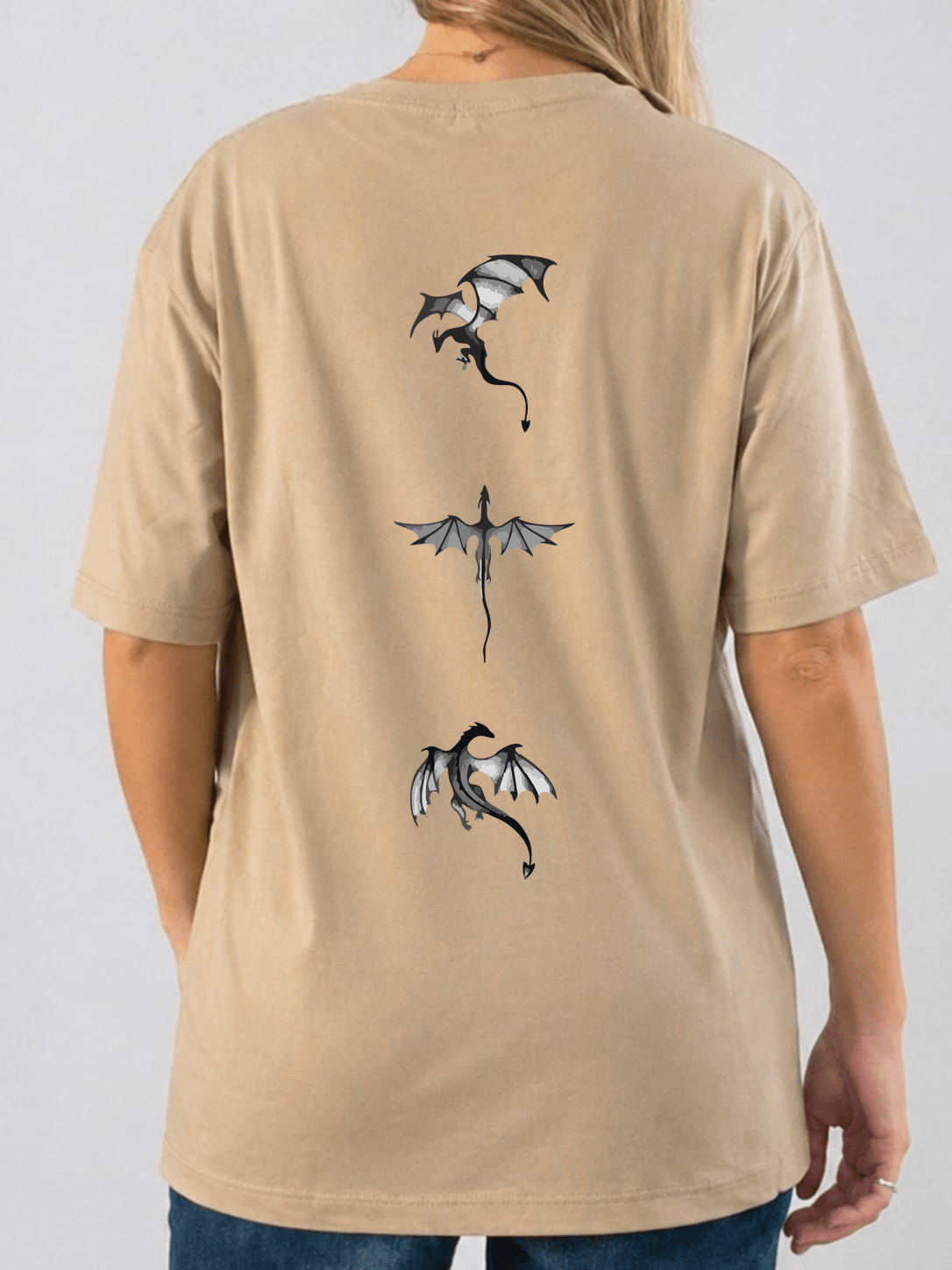 Game of Thrones · Dragones Khaleesi (espalda)