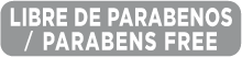 Libre de parabenos