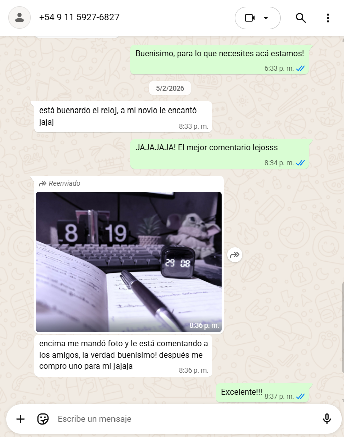 Reseña real de cliente 1