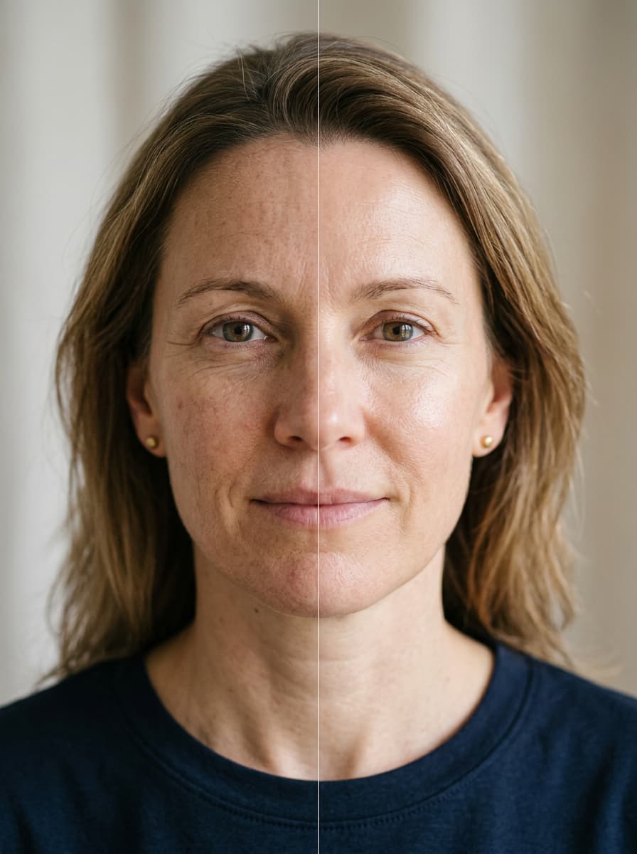 Antes y después
