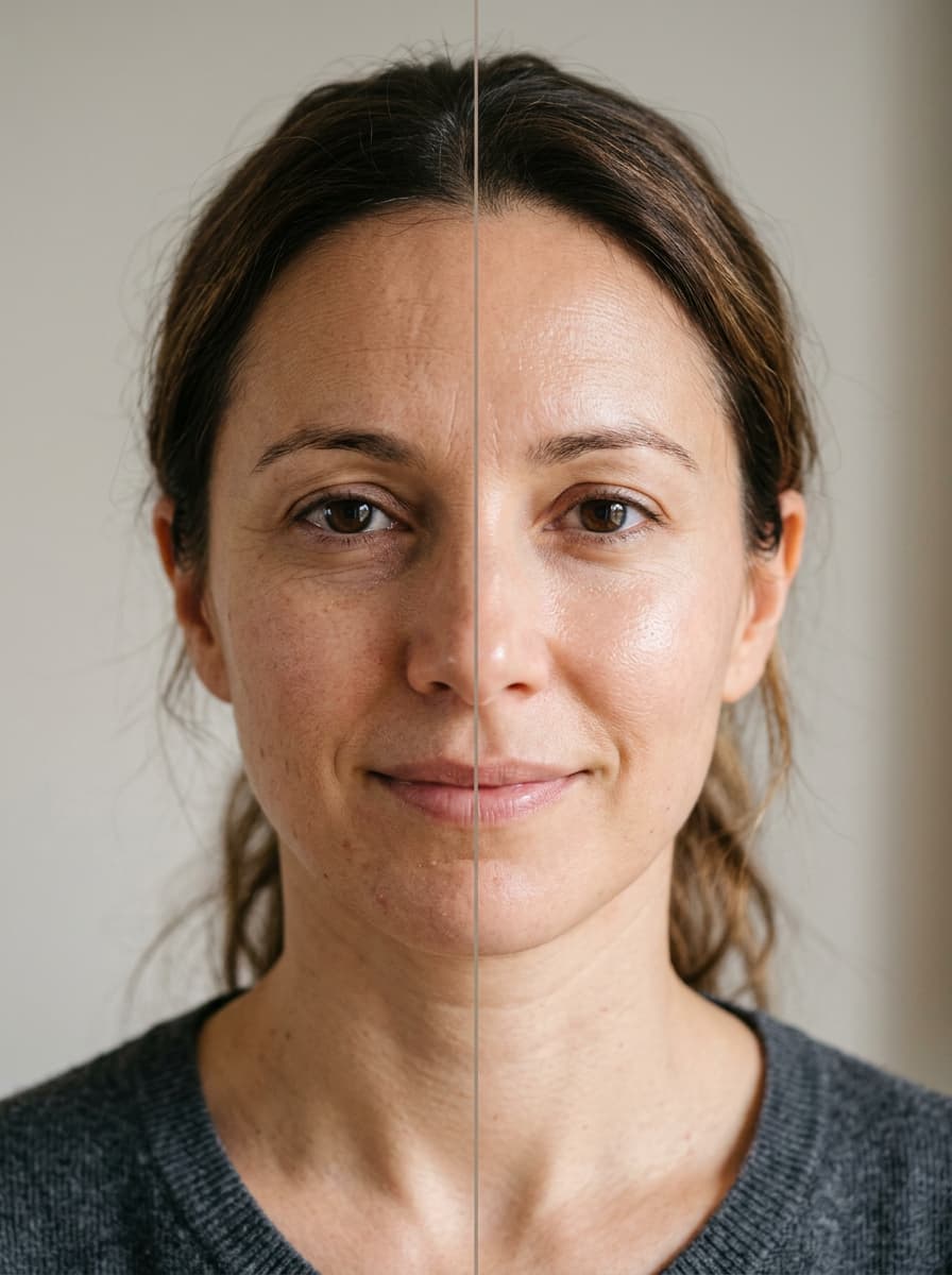 Antes y después