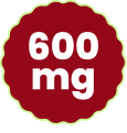 600mg ACV 