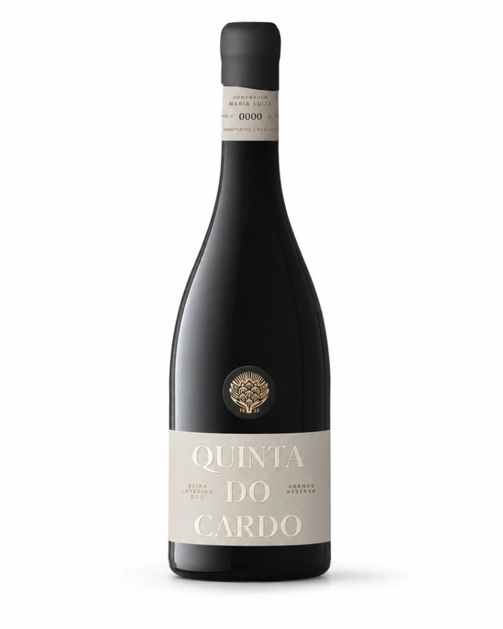 Garrafa de vinho tinto Quinta do Cardo Grande Reserva