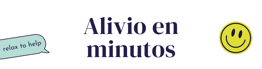 Alivio en minutos