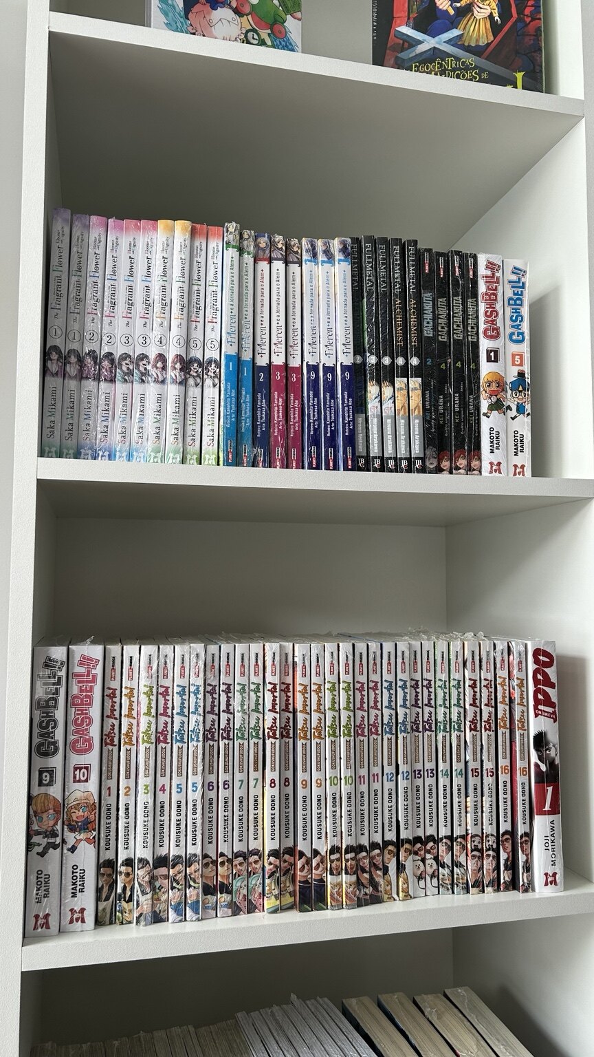 Estante de mangás da Kend Shop Geek Store