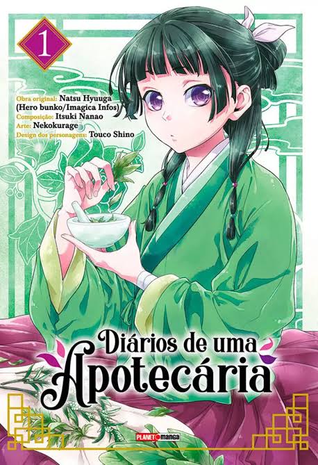 Capa de Diários de uma Apotecária volume 1