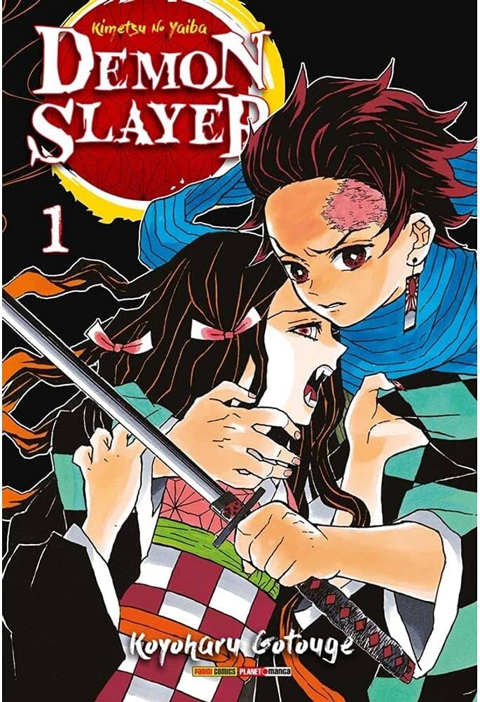 Capa de Demon Slayer volume 1