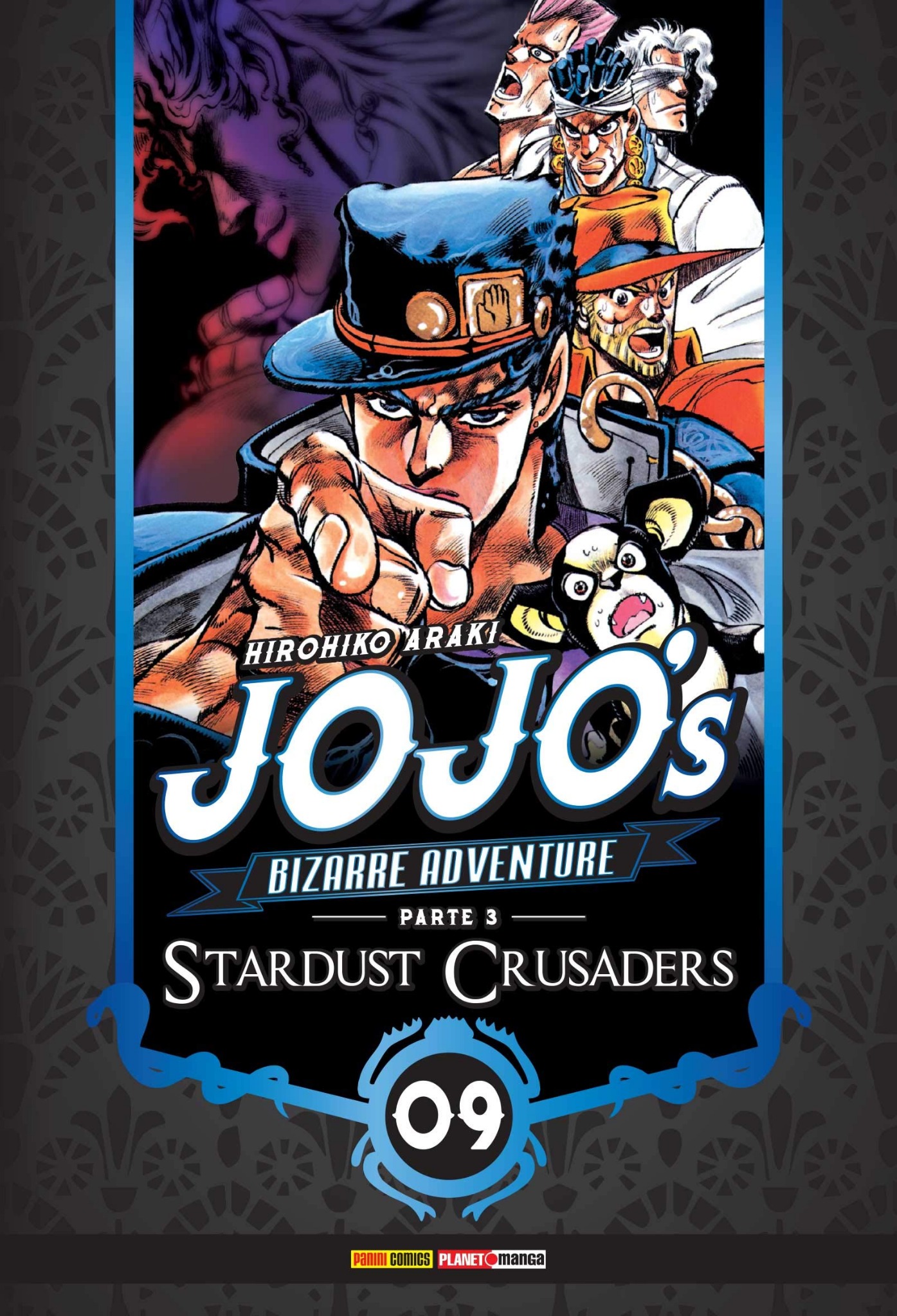 Capa de JoJo's Bizarre Adventure Stardust Crusaders volume 9