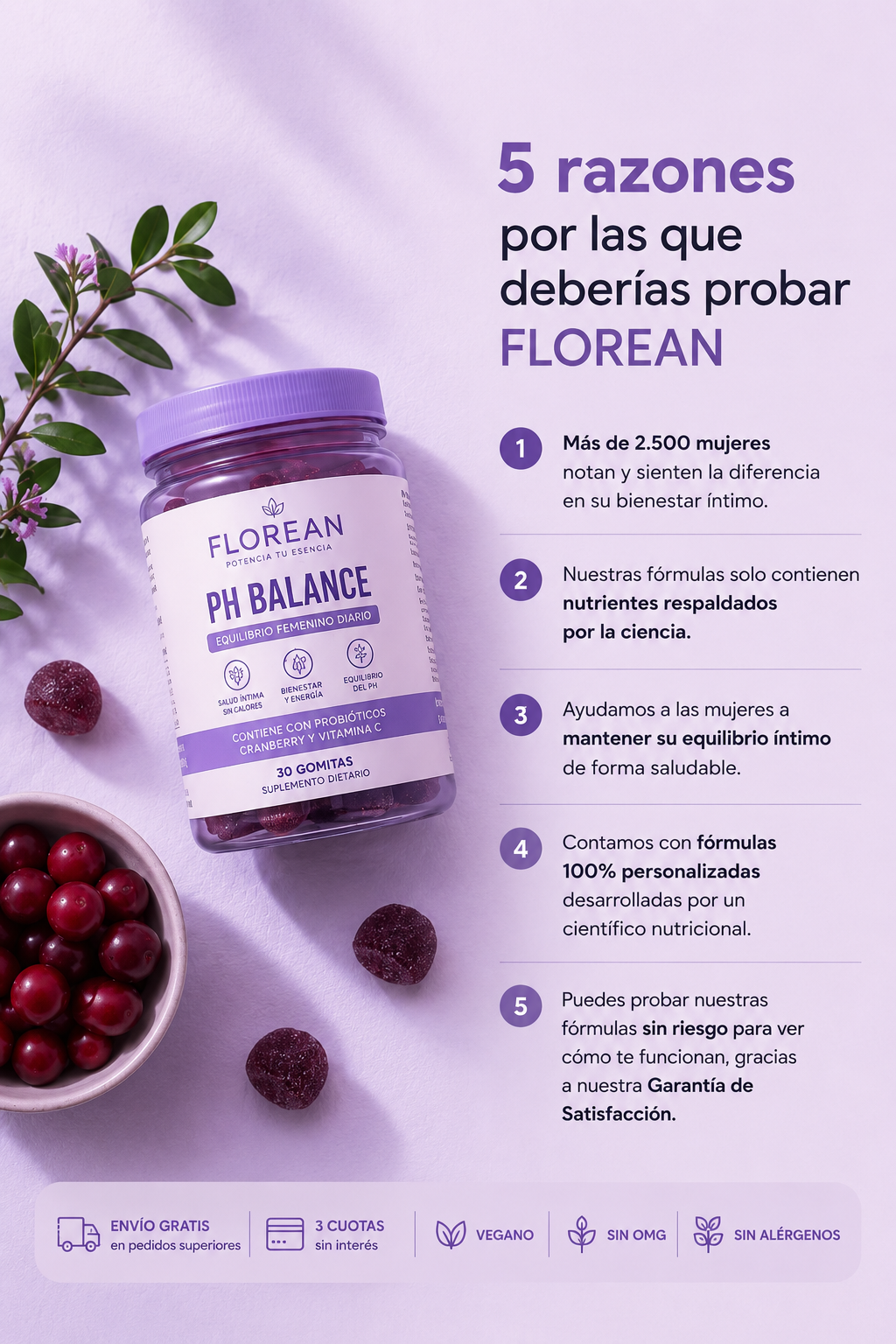 5 razones para elegir Florean