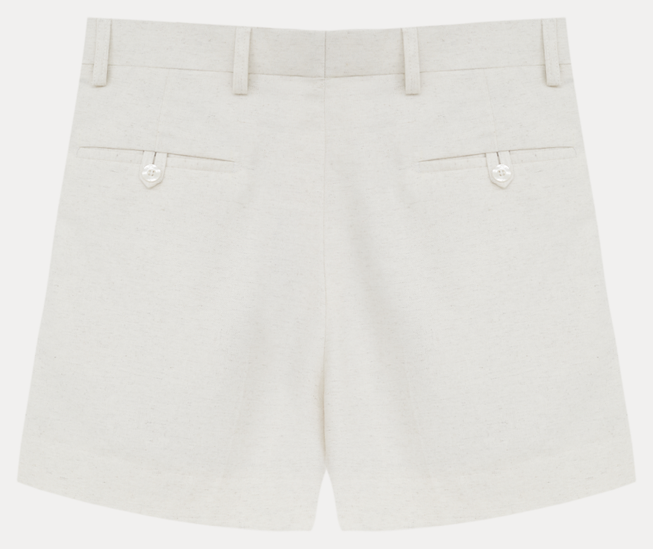 Shorts — vista de costas