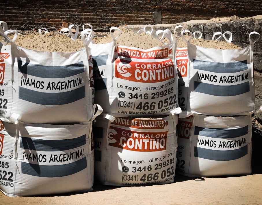 Bolsas de arena Vamos Argentina