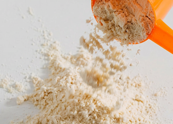 Scoop com whey protein concentrado Vanilla