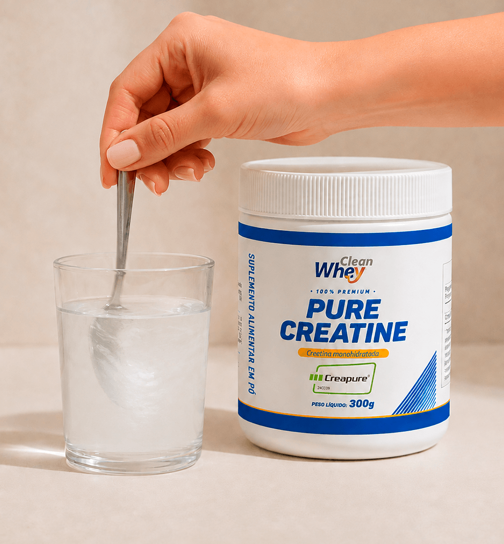 Pure Creatine na rotina diária