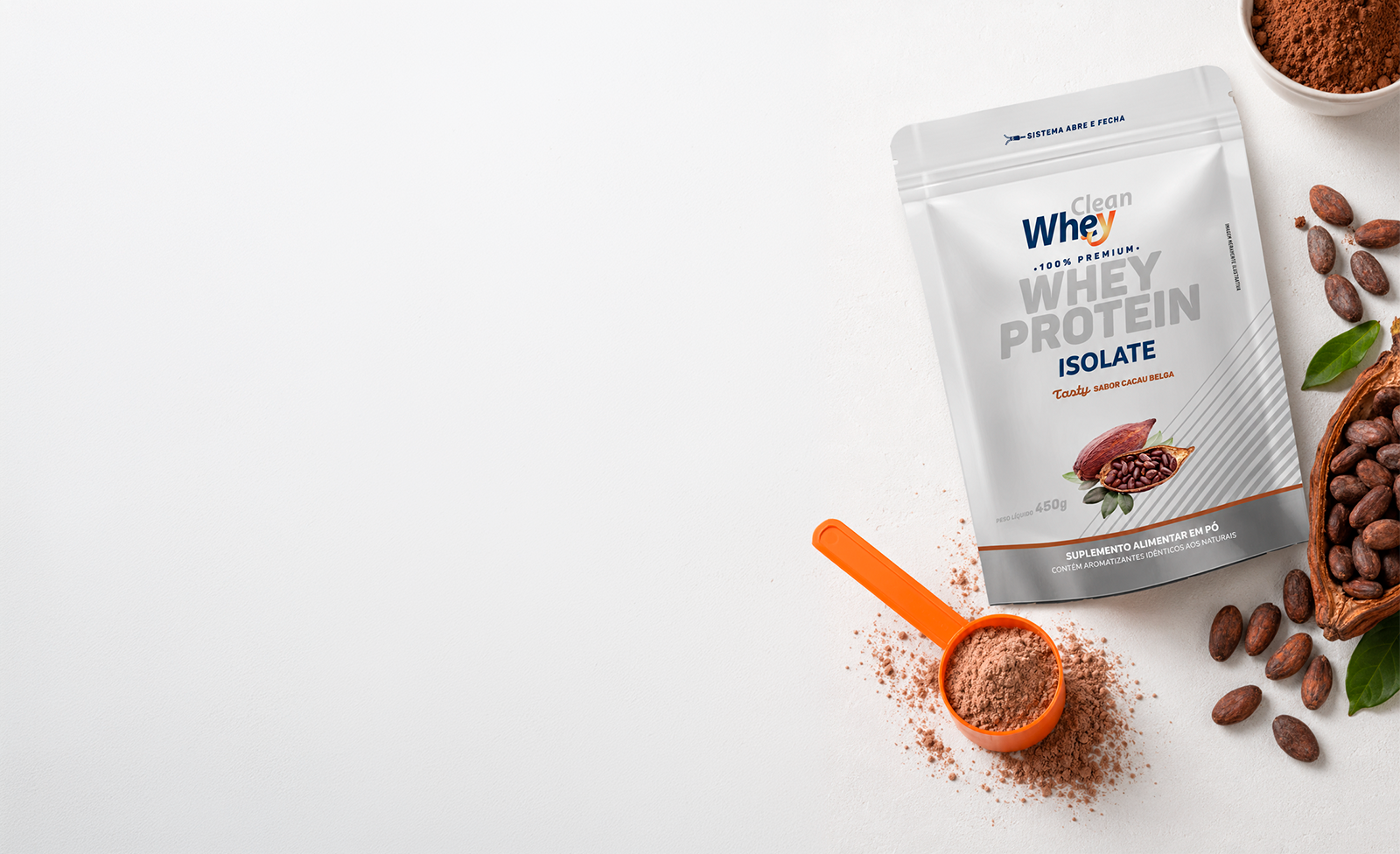 Clean Whey Isolate Tasty Cacau Belga em uma rotina ativa