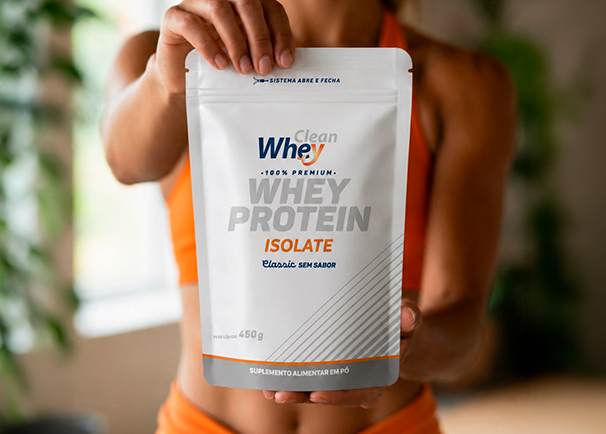 Whey protein sem sabor e bebida pronta