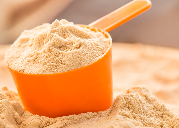 Preparação com whey protein sem sabor