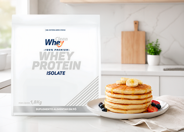 Preparo do whey protein sabor Vanilla