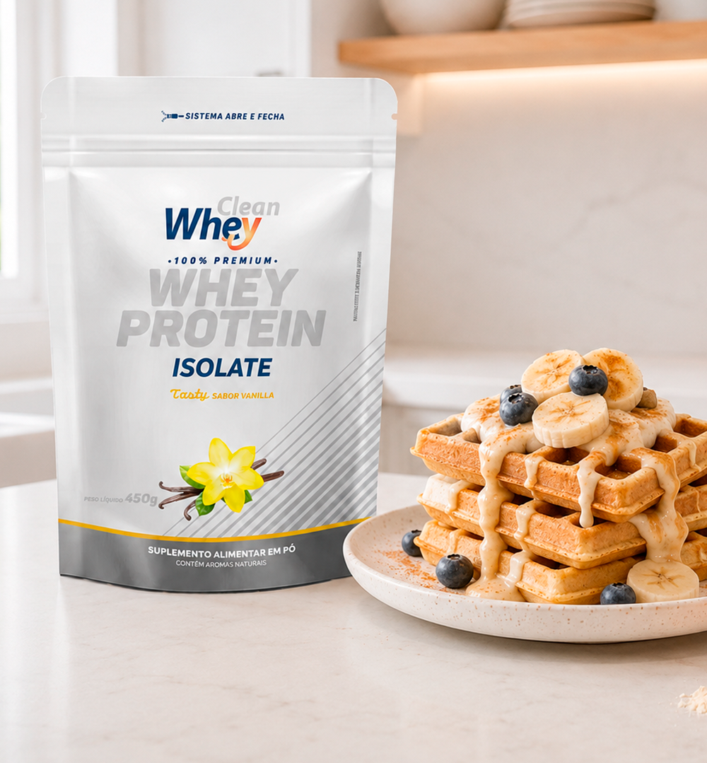 Clean Whey Isolate Tasty Vanilla Refil 450g