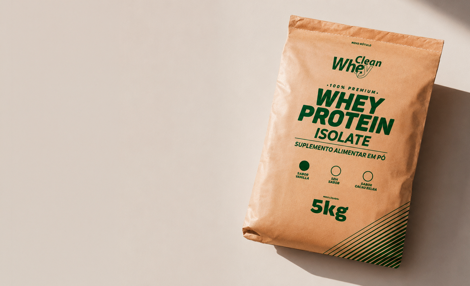 Clean Whey Isolate Tasty Vanilla em uma rotina ativa