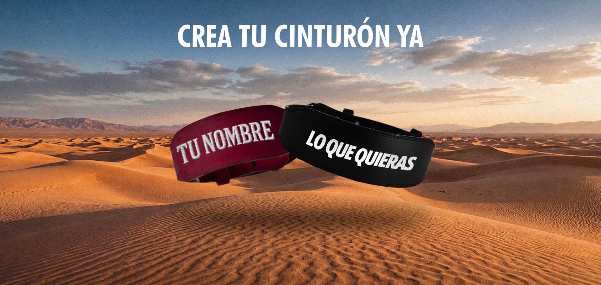 CREA TU CINTURÓN