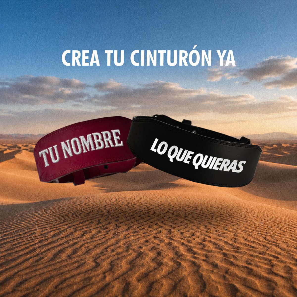 Cintos personalizados
